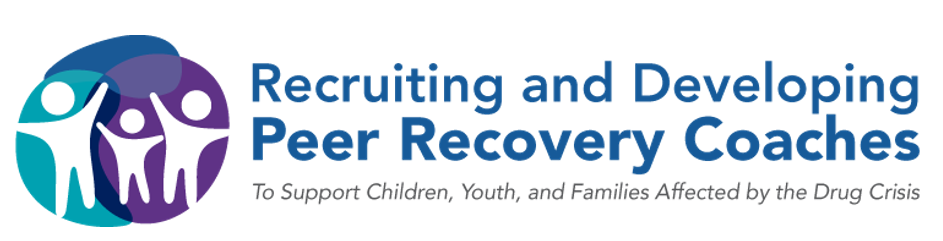 Recruiting and Developing Peer Recovery Coaches logo
